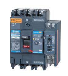 Single phase 3-wire circuit breakers with neutral phase open protection  and earth leakage alarm